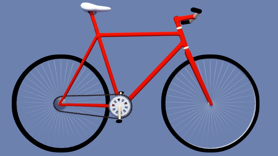 Bicycle (low Poly) preview image 1